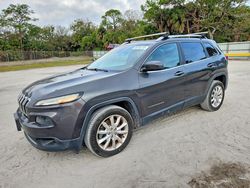 Jeep salvage cars for sale: 2014 Jeep Cherokee Limited