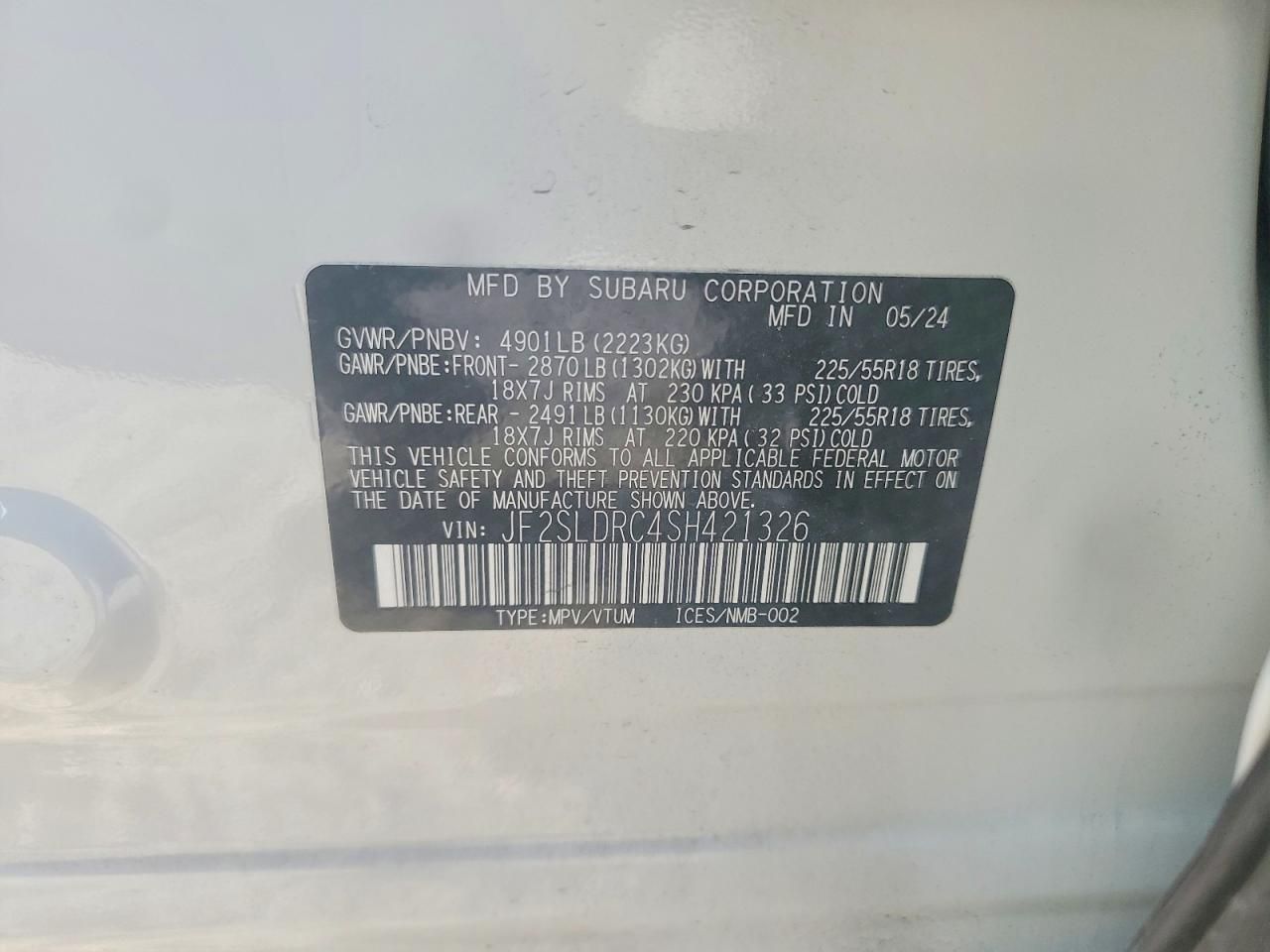 2025 Subaru Forester Limited