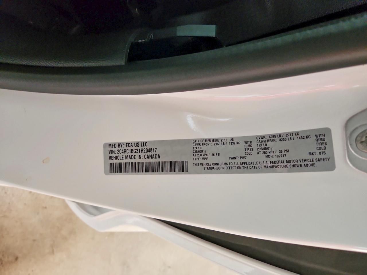 2026 Chrysler Pacifica Select