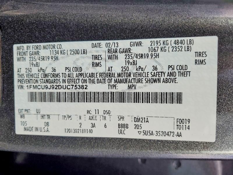 2013 Ford Escape Titanium