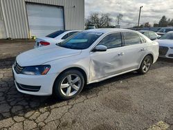 Volkswagen Passat salvage cars for sale: 2013 Volkswagen Passat se