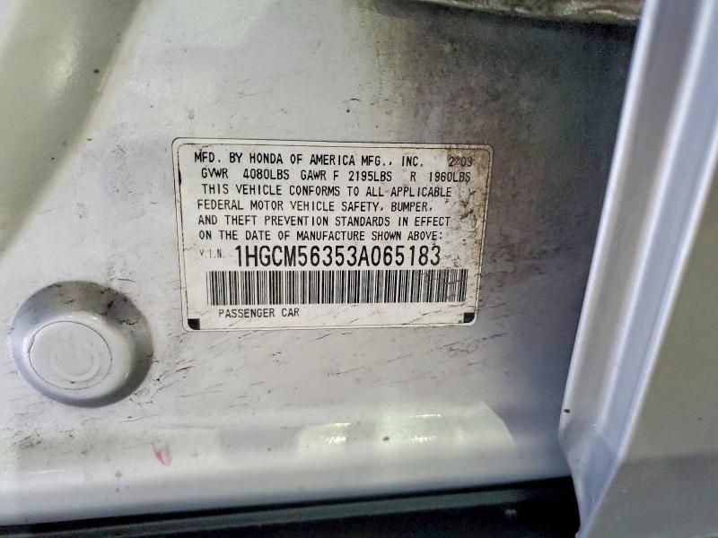 2003 Honda Accord lx