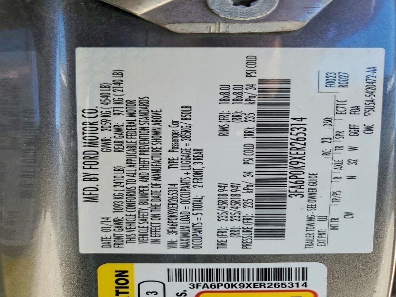 2014 Ford Fusion Titanium