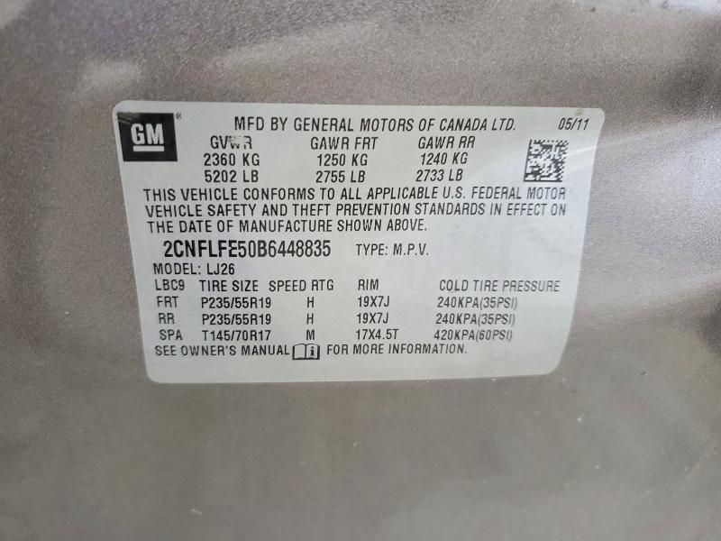 2011 Chevrolet Equinox ltz