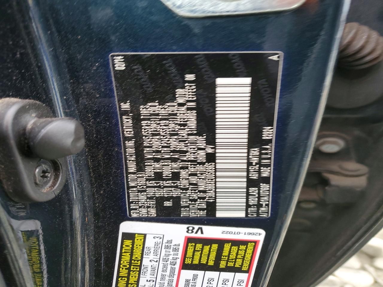 2014 Toyota Venza le