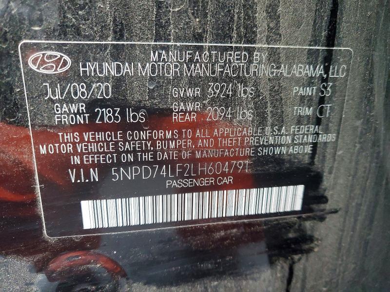 2020 Hyundai Elantra se