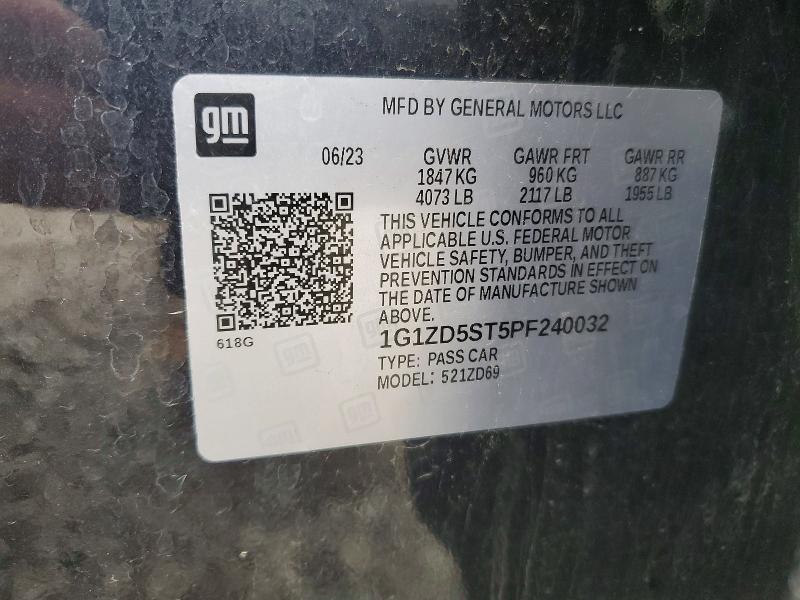2023 Chevrolet Malibu lt