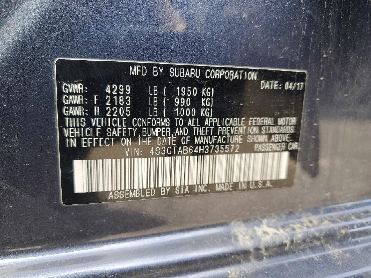 2017 Subaru Impreza Premium