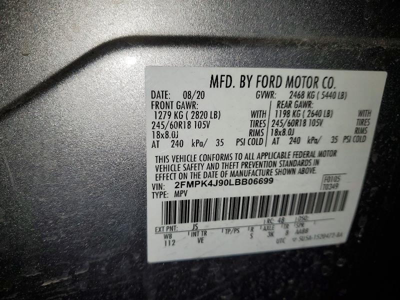 2020 Ford Edge sel