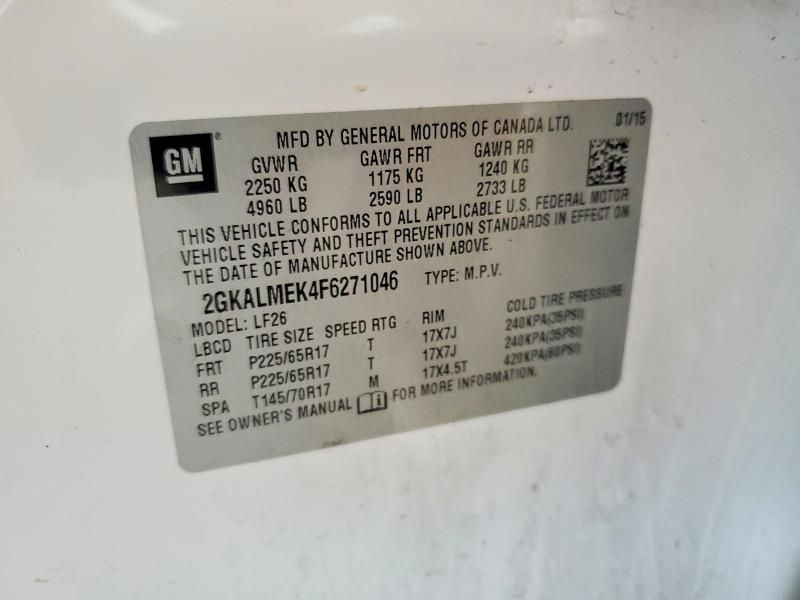 2015 GMC Terrain sle