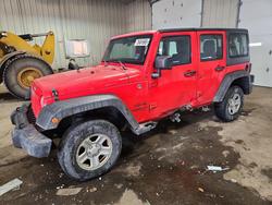 Jeep Wrangler salvage cars for sale: 2013 Jeep Wrangler Unlimited Sport