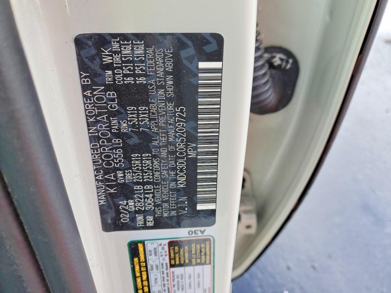 2024 KIA EV6 Light