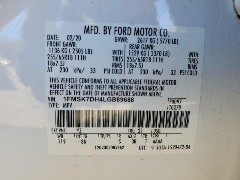 2020 Ford Explorer xlt