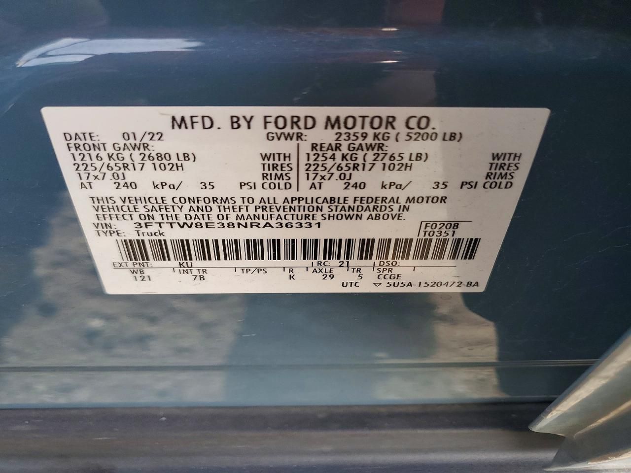 2022 Ford Maverick xl