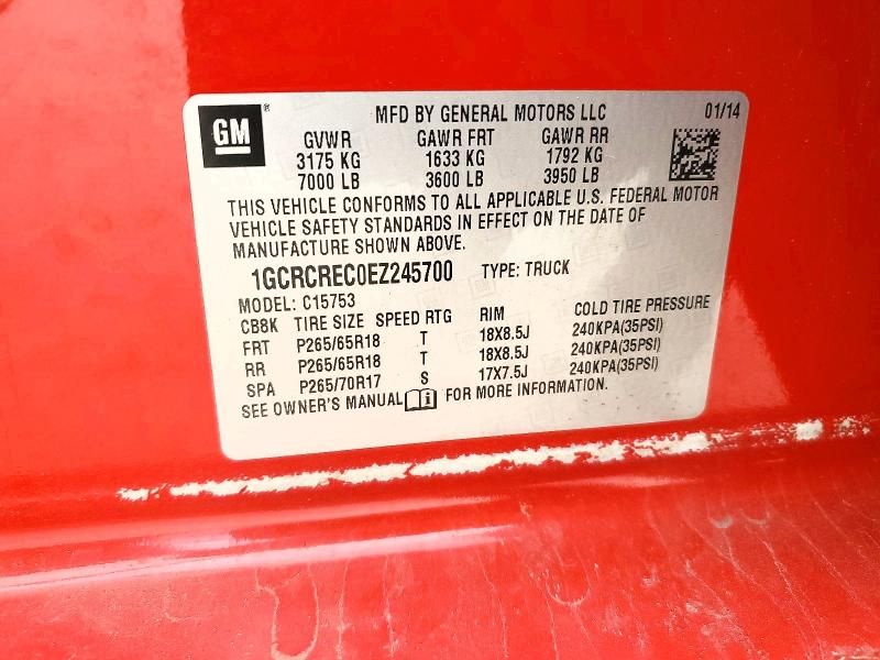 2014 Chevrolet Silverado C1500 LT