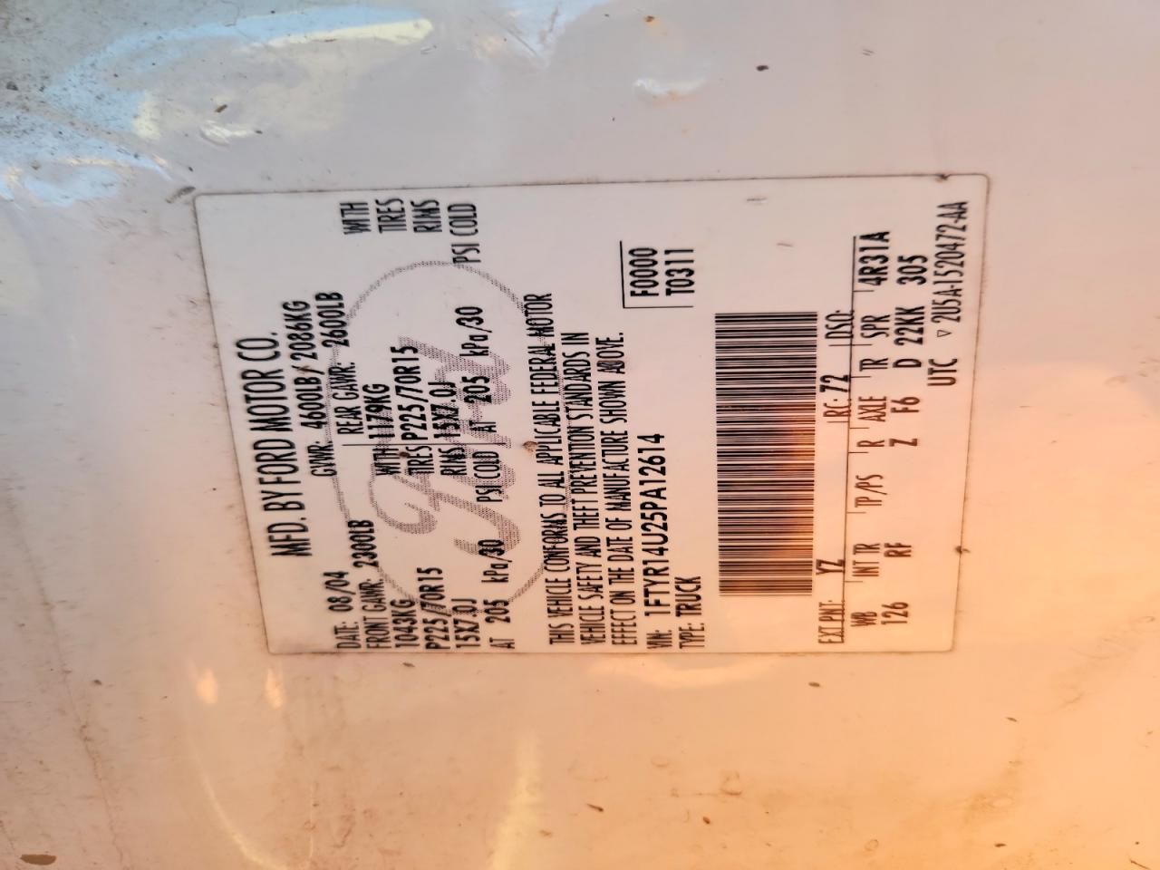 2005 Ford Ranger Super cab