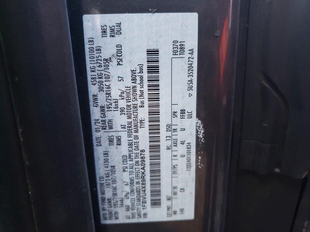 2024 Ford Transit 350 Wagon