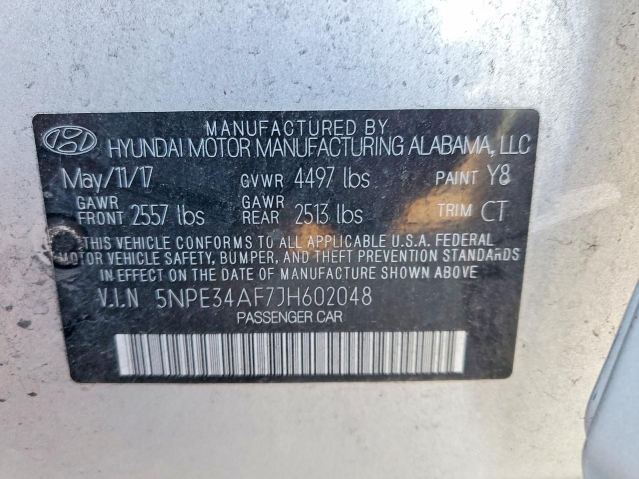 2018 Hyundai Sonata Sport