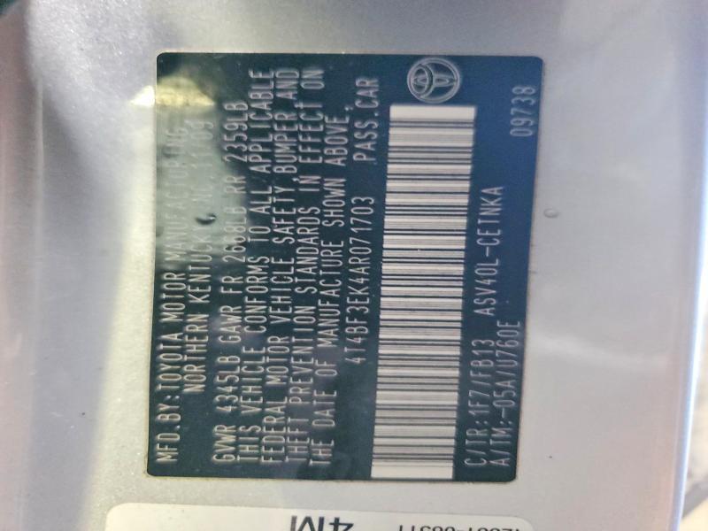 2010 Toyota Camry Base