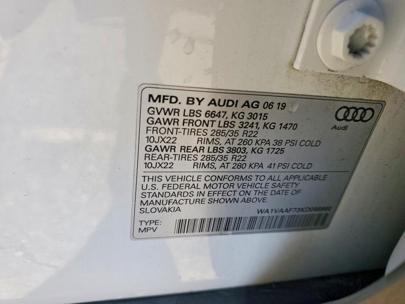 2019 Audi Q7 Prestige