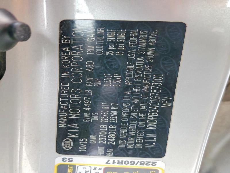 2016 KIA Sportage lx