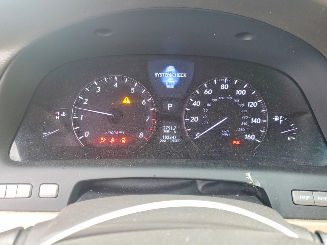 2007 Lexus Ls 460