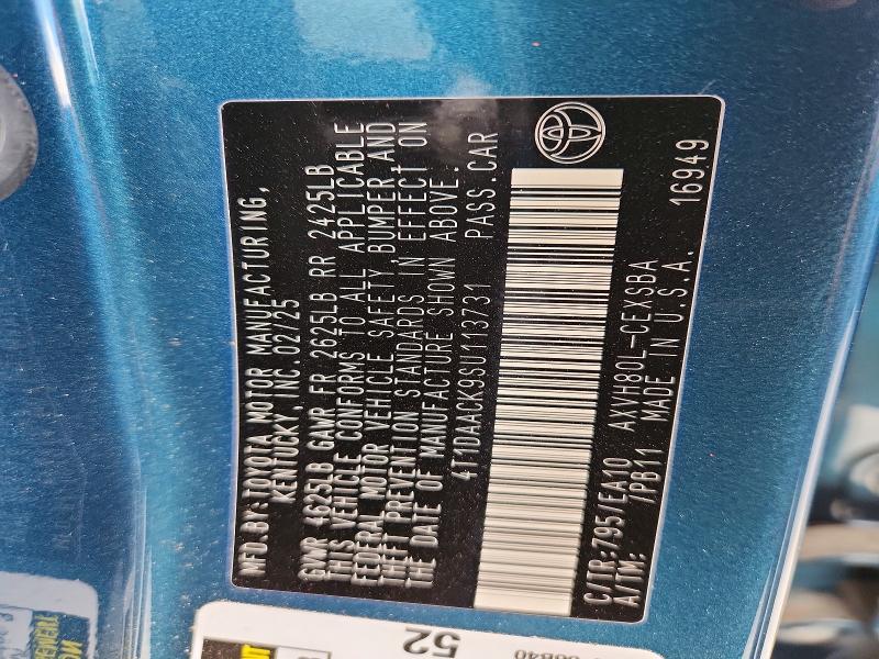 2025 Toyota Camry se