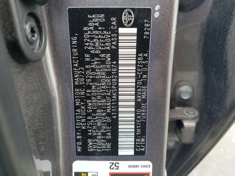 2023 Toyota Camry se Night Shade