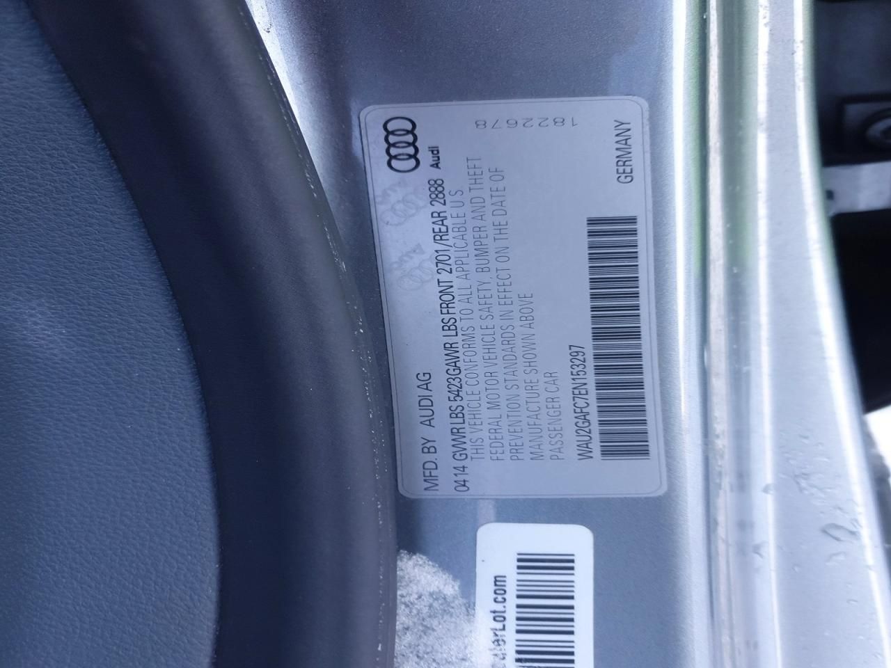 2014 Audi A7 Prestige