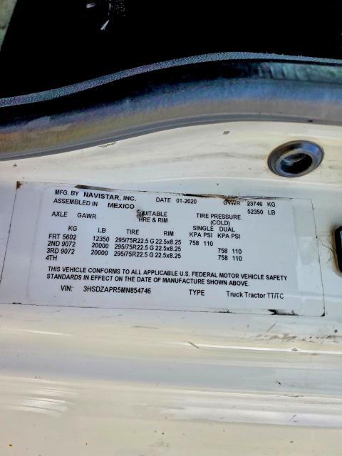 2021 International LT625 Semi Truck