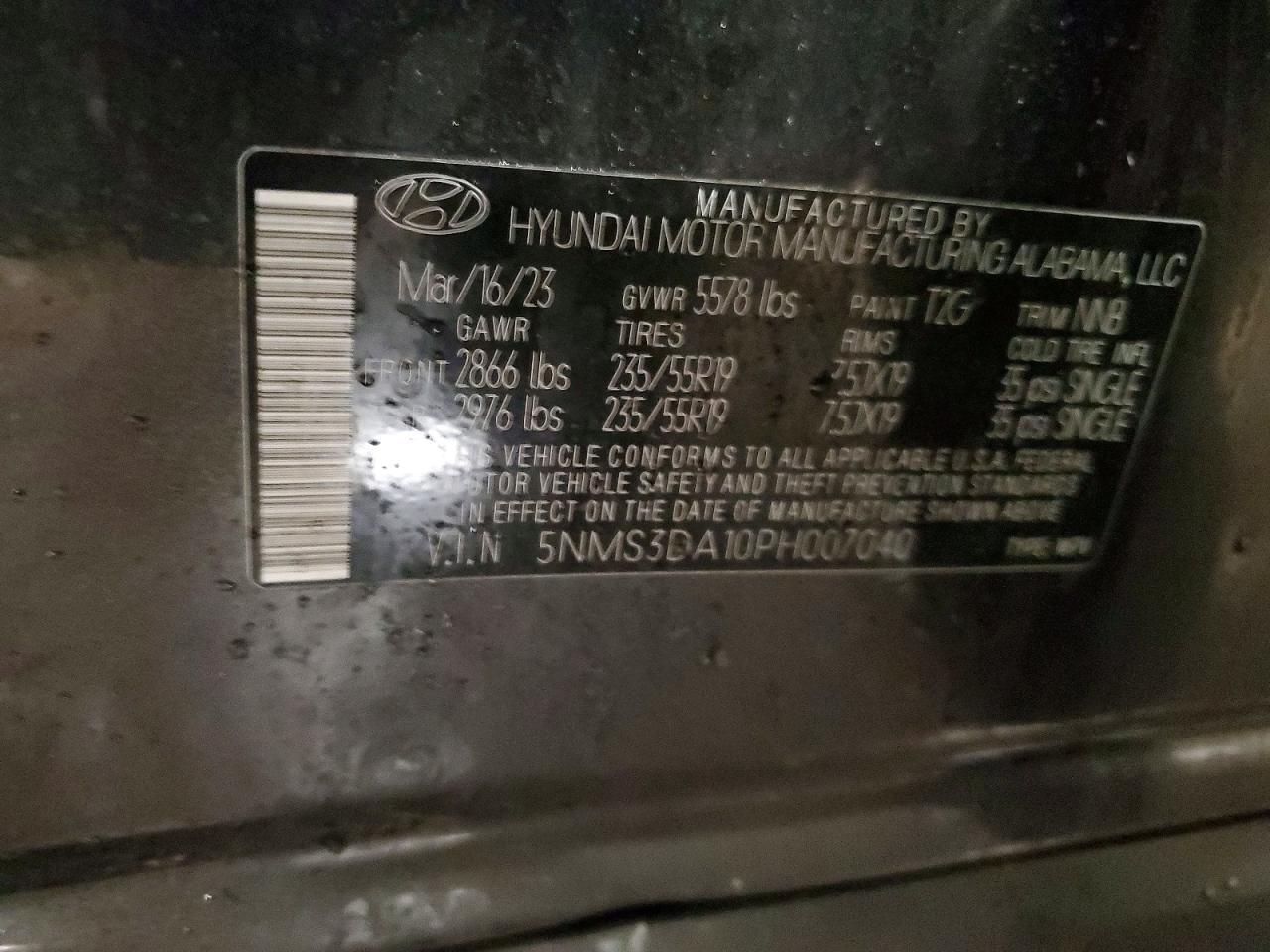 2023 Hyundai Santa fe Hybrid sel Premium