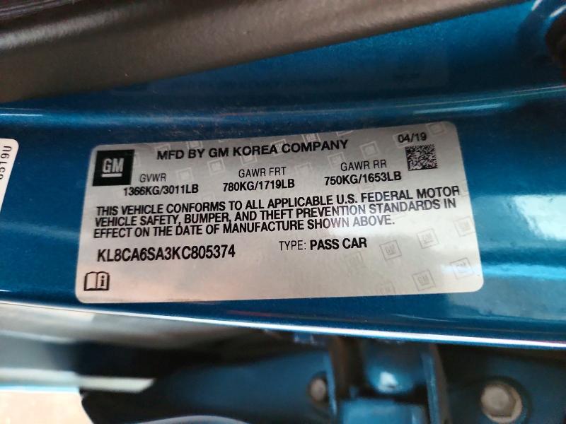 2019 Chevrolet Spark ls