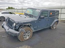 Jeep Wrangler salvage cars for sale: 2017 Jeep Wrangler Unlimited Rubicon