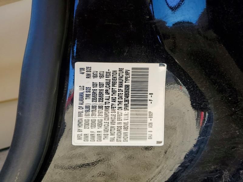 2008 Honda Odyssey exl