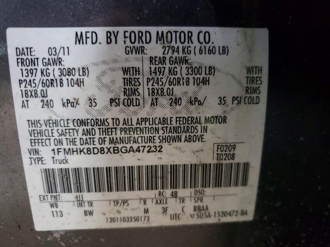 2011 Ford Explorer xlt