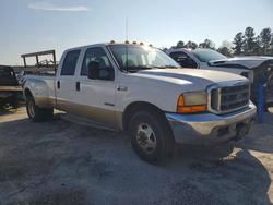 Ford salvage cars for sale: 2001 Ford Super Duty F-350 W/D