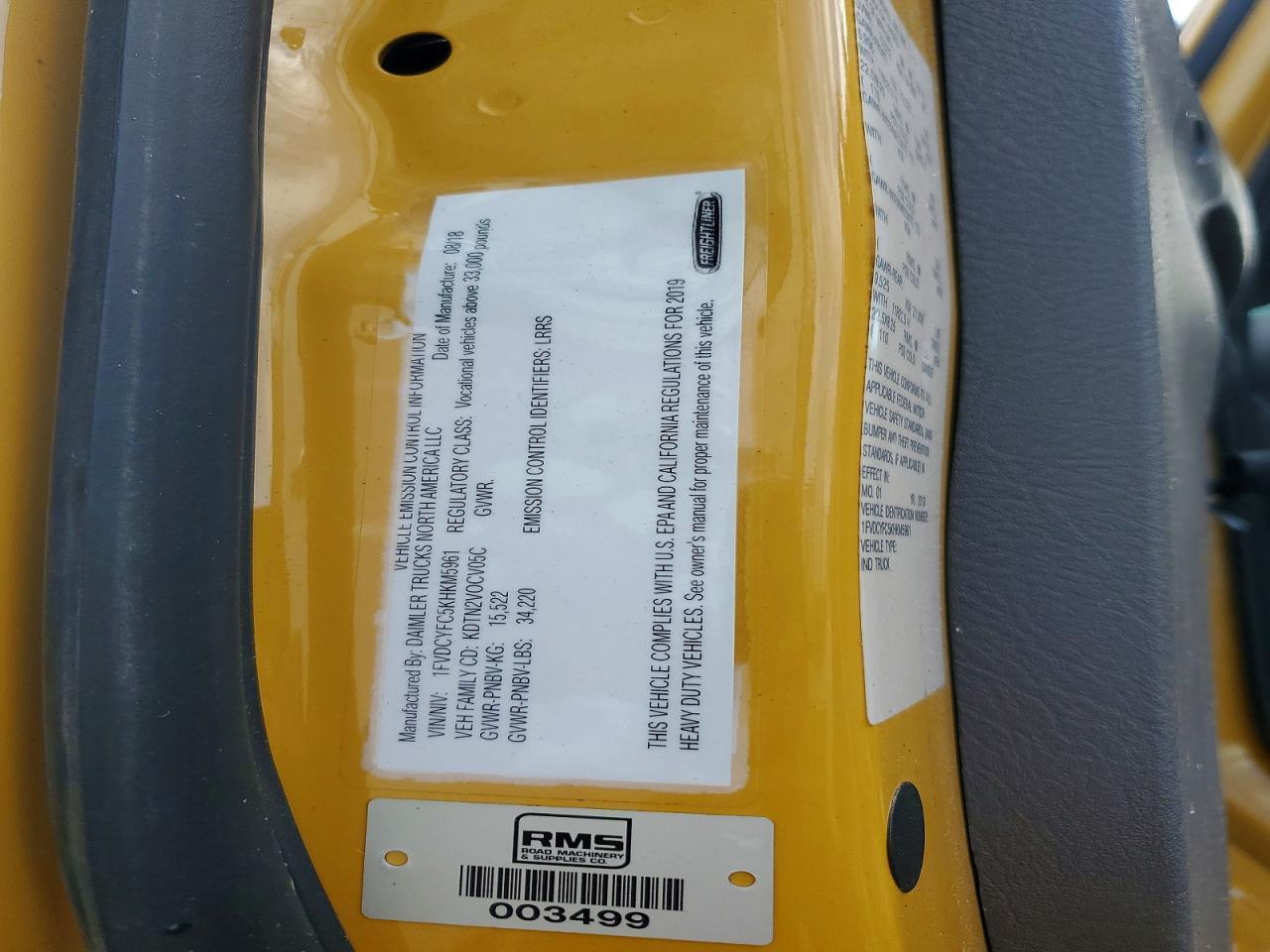 2019 Freightliner M2 106 Medium Duty