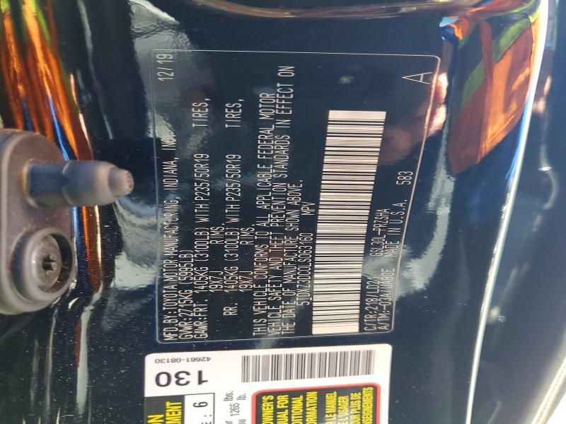 2020 Toyota Sienna se