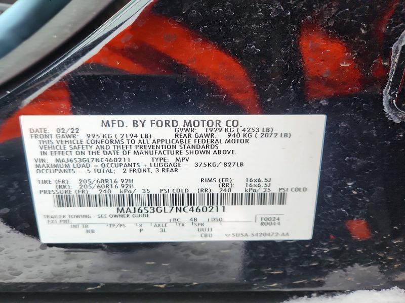 2022 Ford Ecosport se