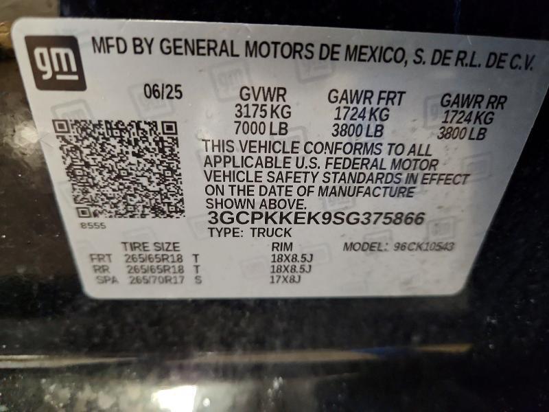 2025 Chevrolet Silverado K1500 LT-L