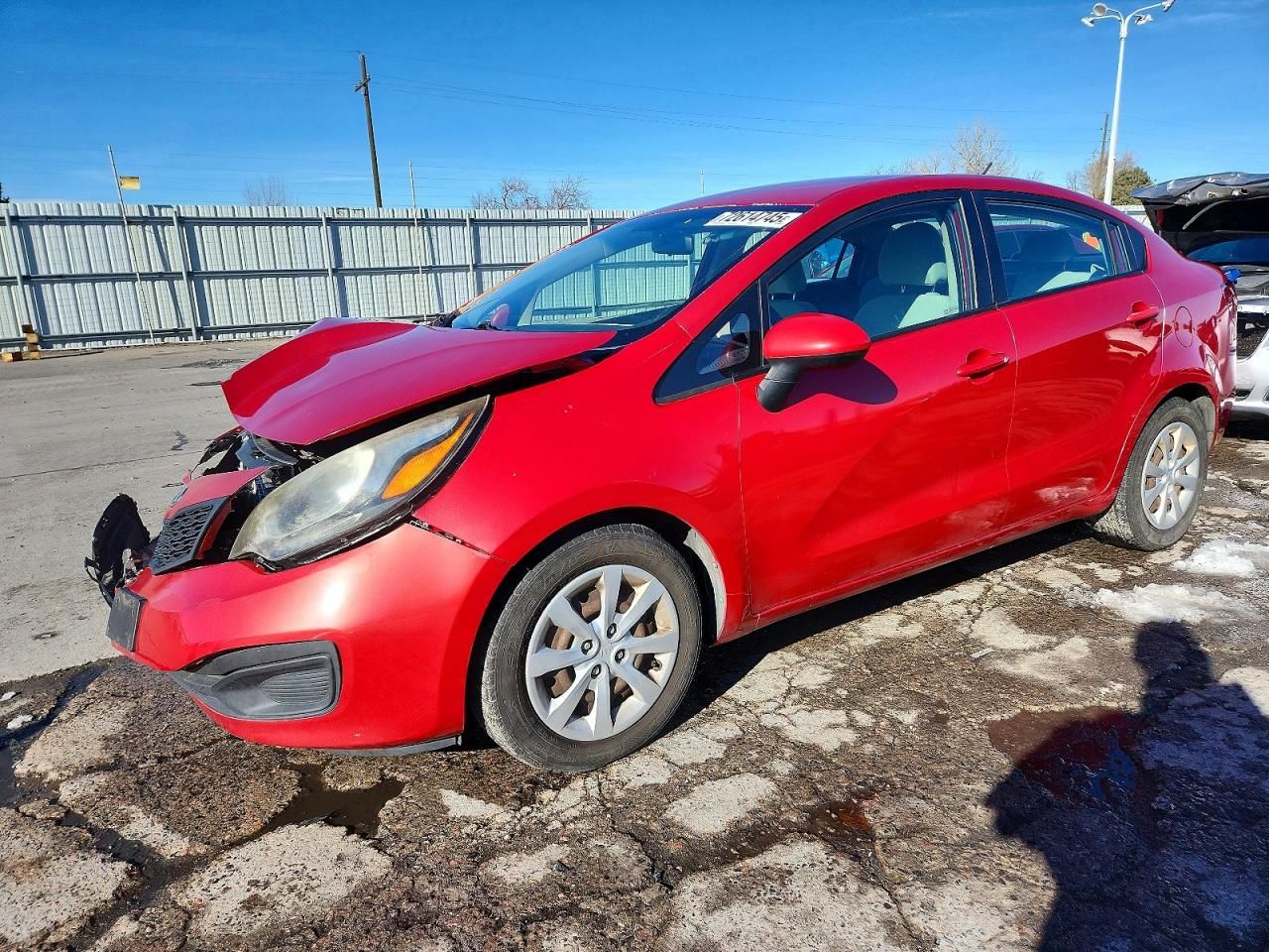 2012 KIA Rio lx