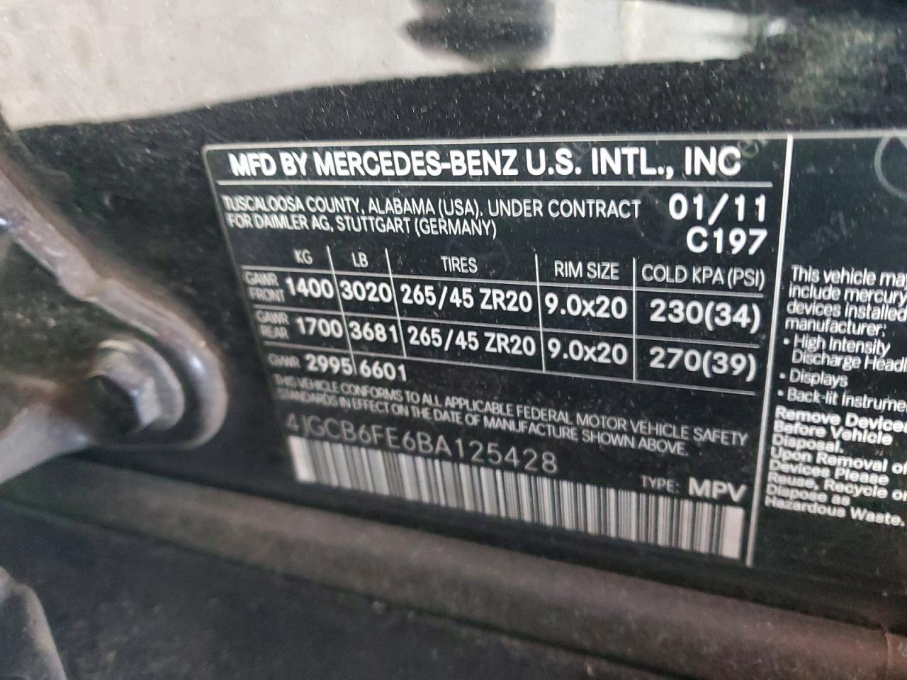 2011 Mercedes-Benz R 350 4matic