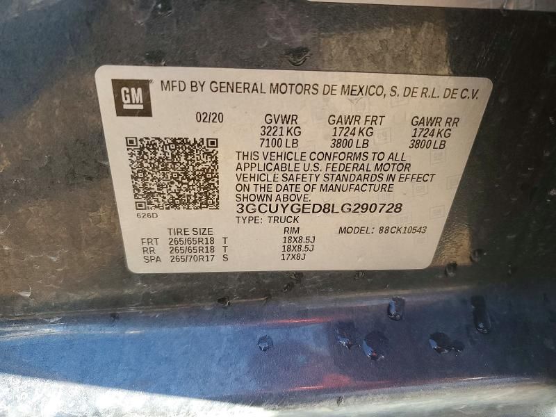 2020 Chevrolet Silverado K1500 ltz