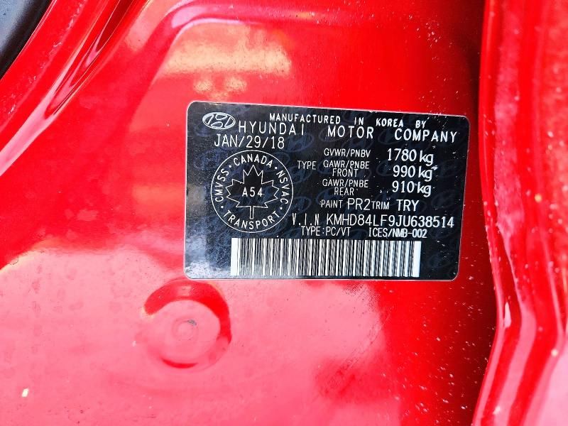 2018 Hyundai Elantra sel