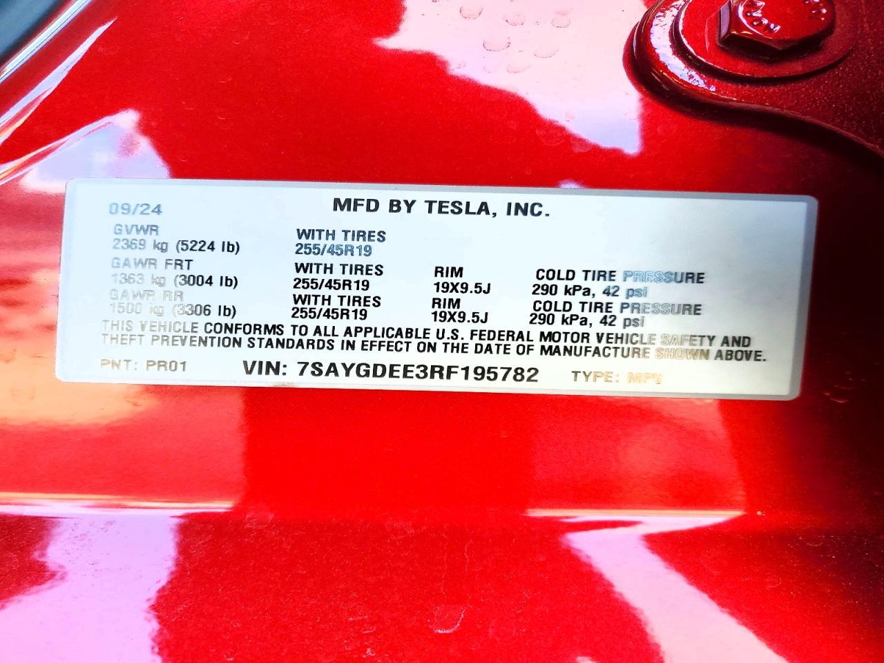 2024 Tesla Model y