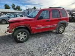 Jeep salvage cars for sale: 2002 Jeep Liberty Sport