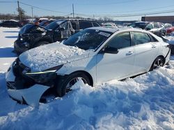 Hyundai salvage cars for sale: 2021 Hyundai Elantra sel