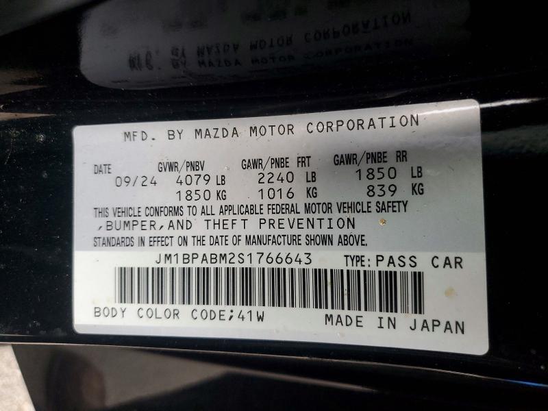 2025 Mazda 3 Select Sport