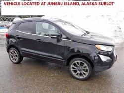 Ford salvage cars for sale: 2019 Ford Ecosport Titanium