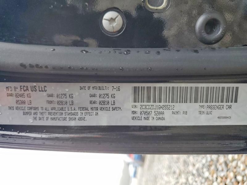 2016 Dodge Challenger srt 392